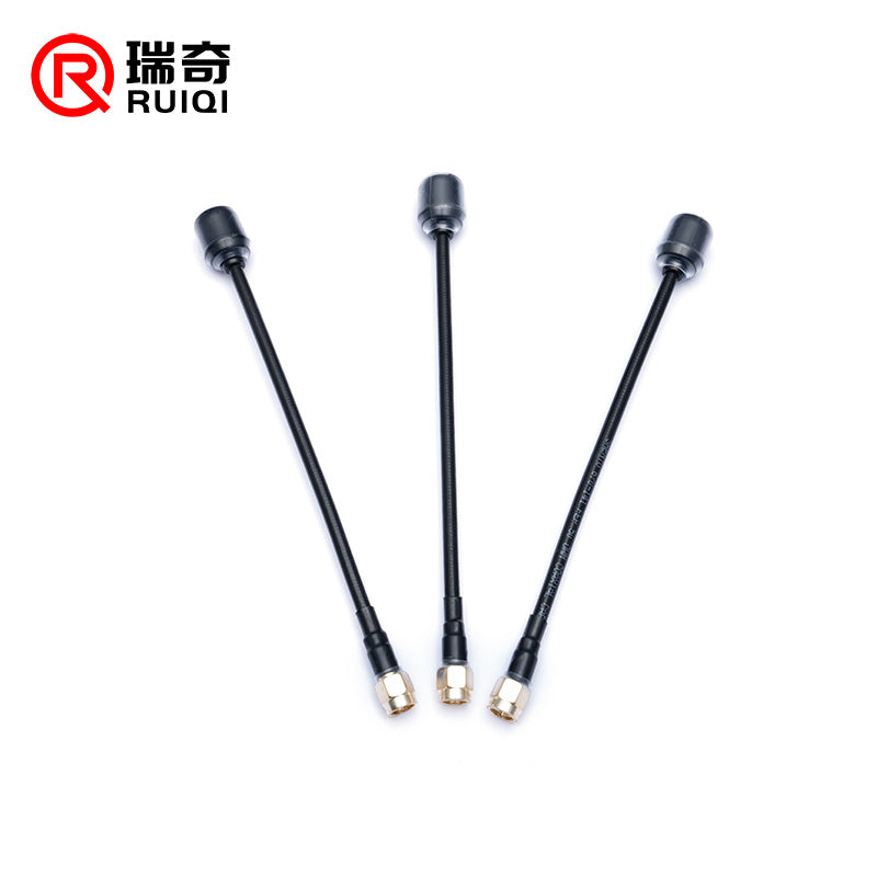 Ruiqi 5.8GHz 5Dbi 5000-6000MHz 150mm RHCP/LHCP RP-SMA/SMA FPV Antenna