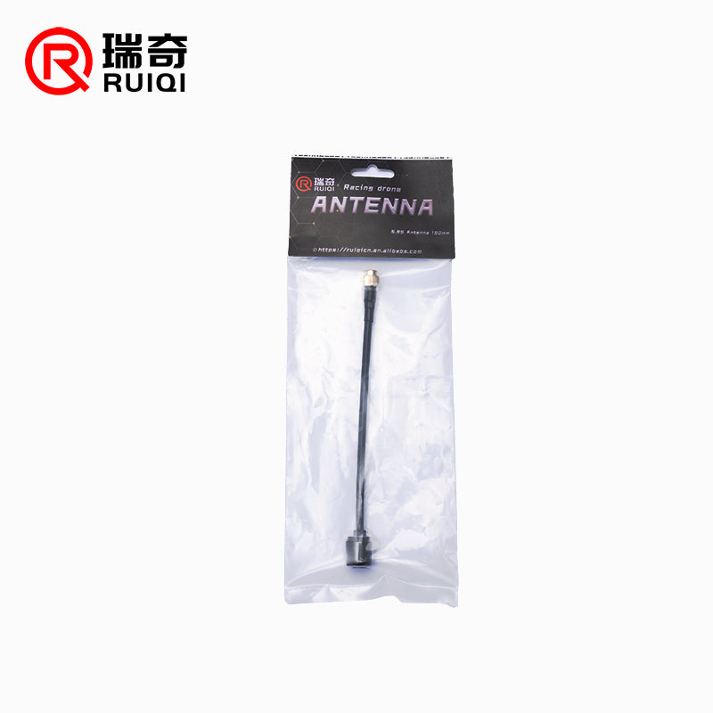 Ruiqi 5.8GHz 5Dbi 5000-6000MHz 150mm RHCP/LHCP RP-SMA/SMA FPV Antenna