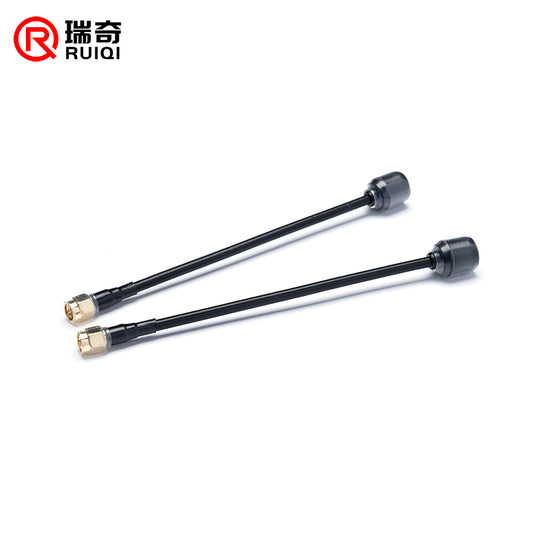 Ruiqi 5.8GHz 5Dbi 5000-6000MHz 150mm RHCP/LHCP RP-SMA/SMA FPV Antenna